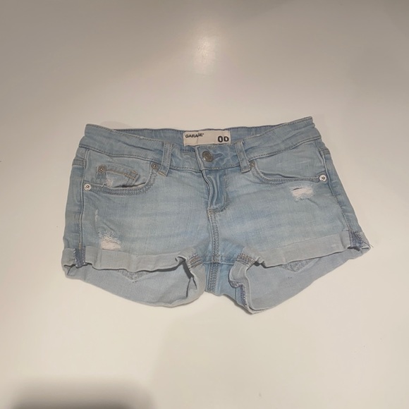 Garage Denim Shorts - Picture 1 of 3